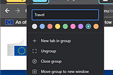 Be a Surf Master with Tab Groups in Chrome