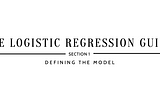 What is Logistic Regression?