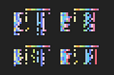 Masthead image with abstract visualization