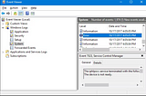 Windows Olay Günlüğü Temelleri