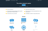 Dicether-State Channel Casino