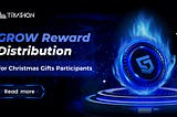 Announcement of the distribution of GROW in Triathon Christmas Gifts