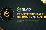 GLAD Token Pre-sale: How to participate early!