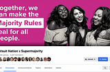 How Pantsuit Nation x Supermajority creates an Active Facebook Group