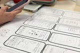 UX wireframes