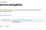 GOV.UK Prototype Kit: New layouts with service navigation