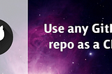 Use any GitHub repo as a CDN