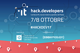 Hack.Developers Italia - 7 e 8 ottobre