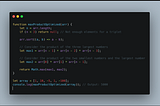 Coding: Find a Triplet Having the Maximum Product in an Array in JavaScript