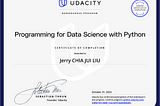 【Udacity】” Programming for Data Science with Python” and “Data Analyst” Nanodegree完課心得｜30歲up學程式行不行…