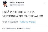 Relato Sobre O Melhor (do) Carnaval