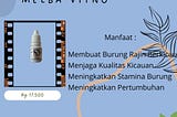 Jual Suplemen Burung Murai Batu Melba