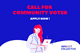 Join Impact Collective 2021 as a Community Voter