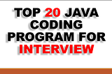 Java Interview – Medium