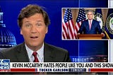 Tucker Carlson Starts a War with Kevin McCarthy