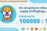 PopDoge Reduce Supply