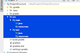 Modifying your Gradle Directory Structure in IntelliJ