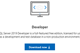How to install SQL Server Developer Edition