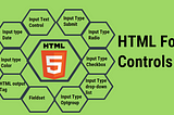 HTML Form Controls