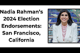 November 2024 Election Endorsements: San Francisco