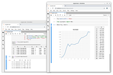 Interactive spreadsheets in Jupyter