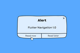Flutter Navigation 1.0