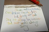 The last word always