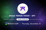 Boboo Lists Grace Period Token (GPT)