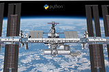 Locate the International Space Station using Python