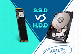 The major difference between SSD & HDD