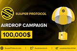 $100,000 to be given away to Suuper Token Holders!