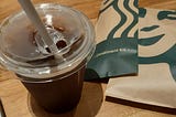 Iced Americano in South Korea