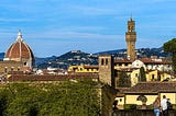 Florence in the Rain