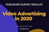 Video Publishers Are Ready to Make a Change — Are you?