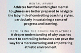 Thriving Under Pressure: The Secret Role of Mental Toughness Against Controlling Coaches