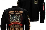 Army Veteran Bomber Jacket Army Veteran Who Wrote A Blank Check Made Payable