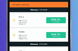 CryptoTrakr — Track your digital coins