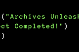 Unleashing Web Archives: A Final Letter to Our Community