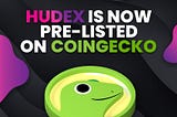 HuDex TOKEN (HU) LISTED ON COINGECKO!