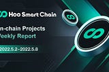 HSC Believer: Hoo Smart Chain On-Chain Projects Weekly Report（2022/5/2–2022/5/8）