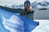 Godmother of Quark Expeditions’ Antarctic expedition ship Ultramarine