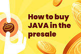 How do I buy JAVA?