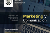Dossier Profesional: Marketing y Comunicación