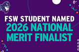 Dual Enrollment Student Brayden VanPham Named 2026 National Merit Finalist