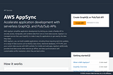 AWS Developer Toolkits — Developing with AWS AppSync