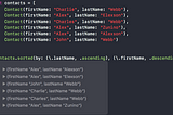 Writing a multi-attribute sort function using KeyPaths