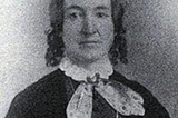 Photo of Elizabeth Packard in black and white.