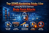 Top SSHD Hardening Tricks I Use to Keep My Server Safe from Brute Force Attacks
