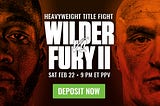 Fury-Wilder + $200 Cash Bonus = Knockout Combo