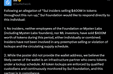 Sui Foundation Responds to Allegations of $400 Million Token Sale